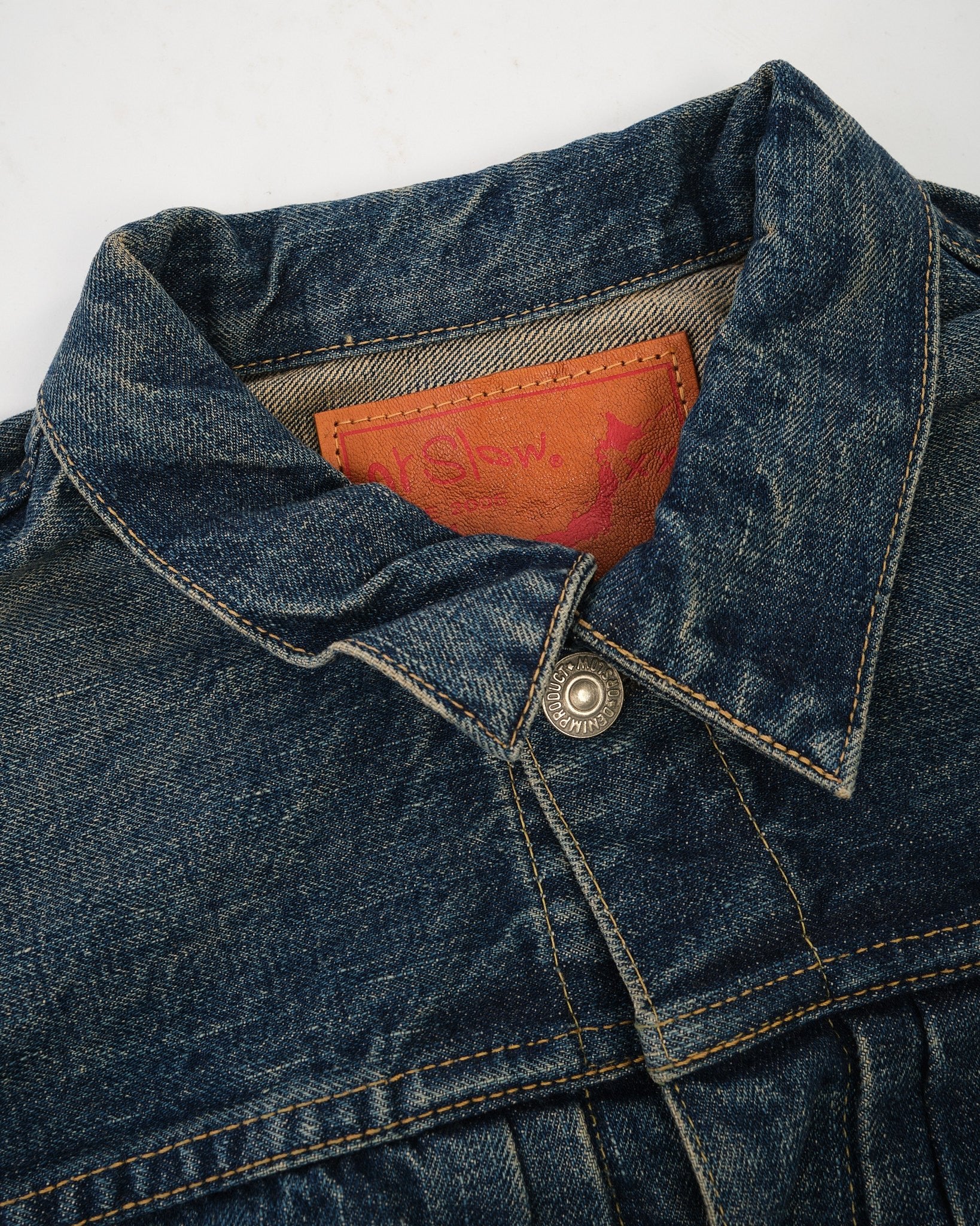 Type1 40's Pleated Front Blouse Used Wash