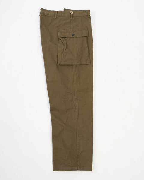 US Army 2 Pocket Cargo Army Green by orSlow - Meadow