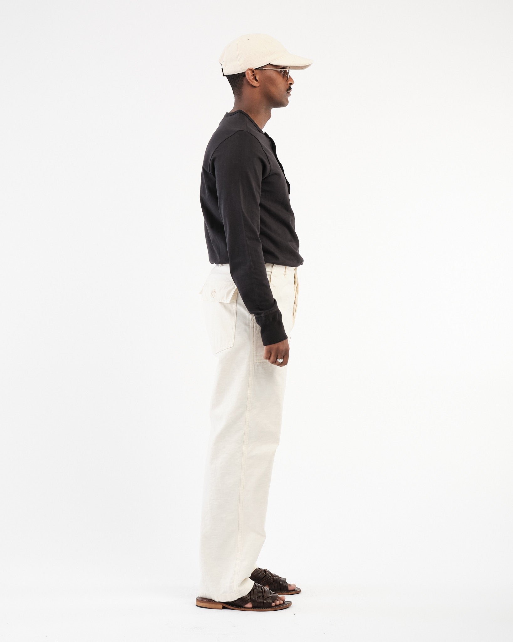 パンツ orSlow ECRU US ARMY FATIGUE PANTS US Army Fatigue Pants Ecru by orSlow ▶️ Meadow Store