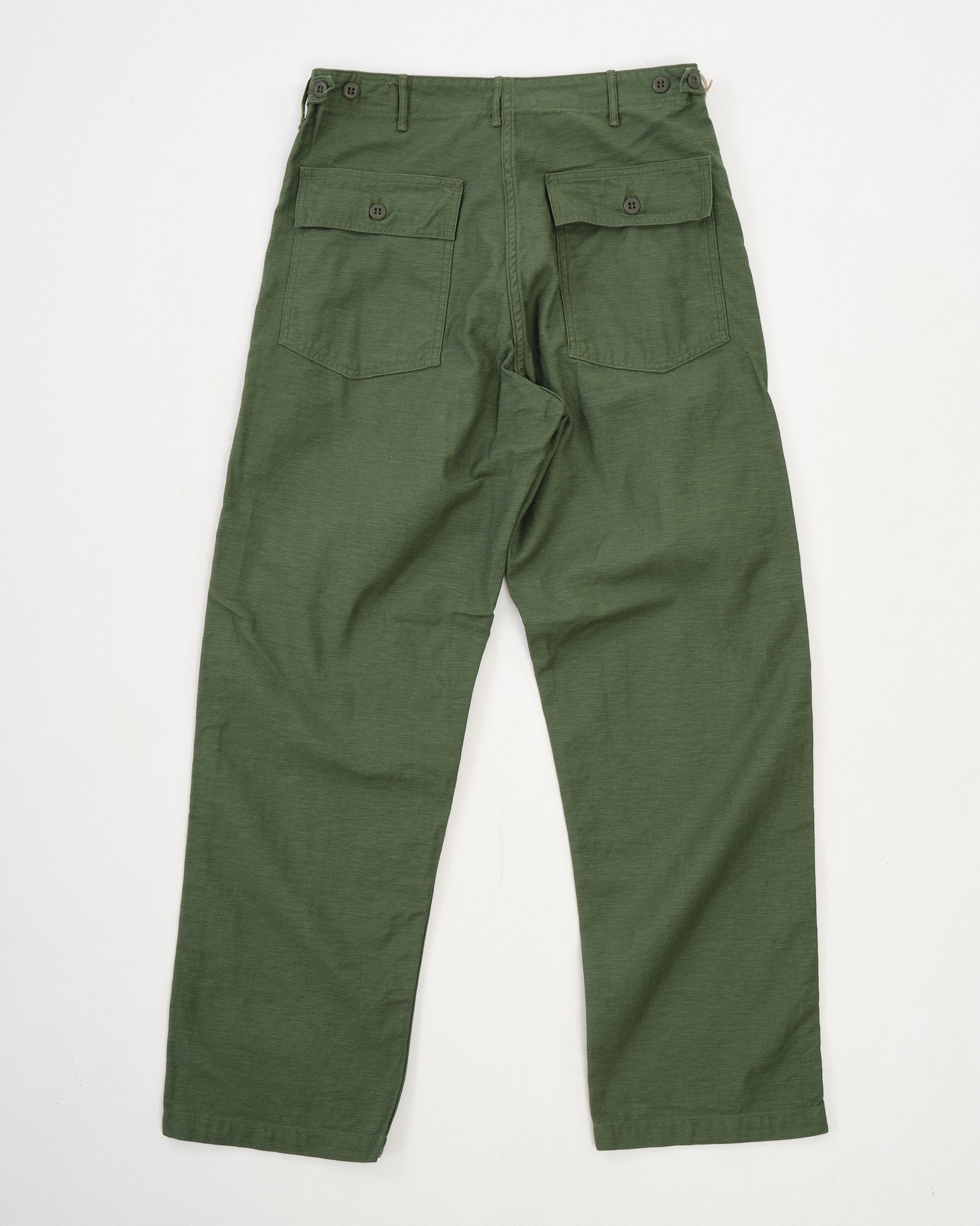 U.S Army Fatigue Pants Regular Fit Green by orSlow - Meadow