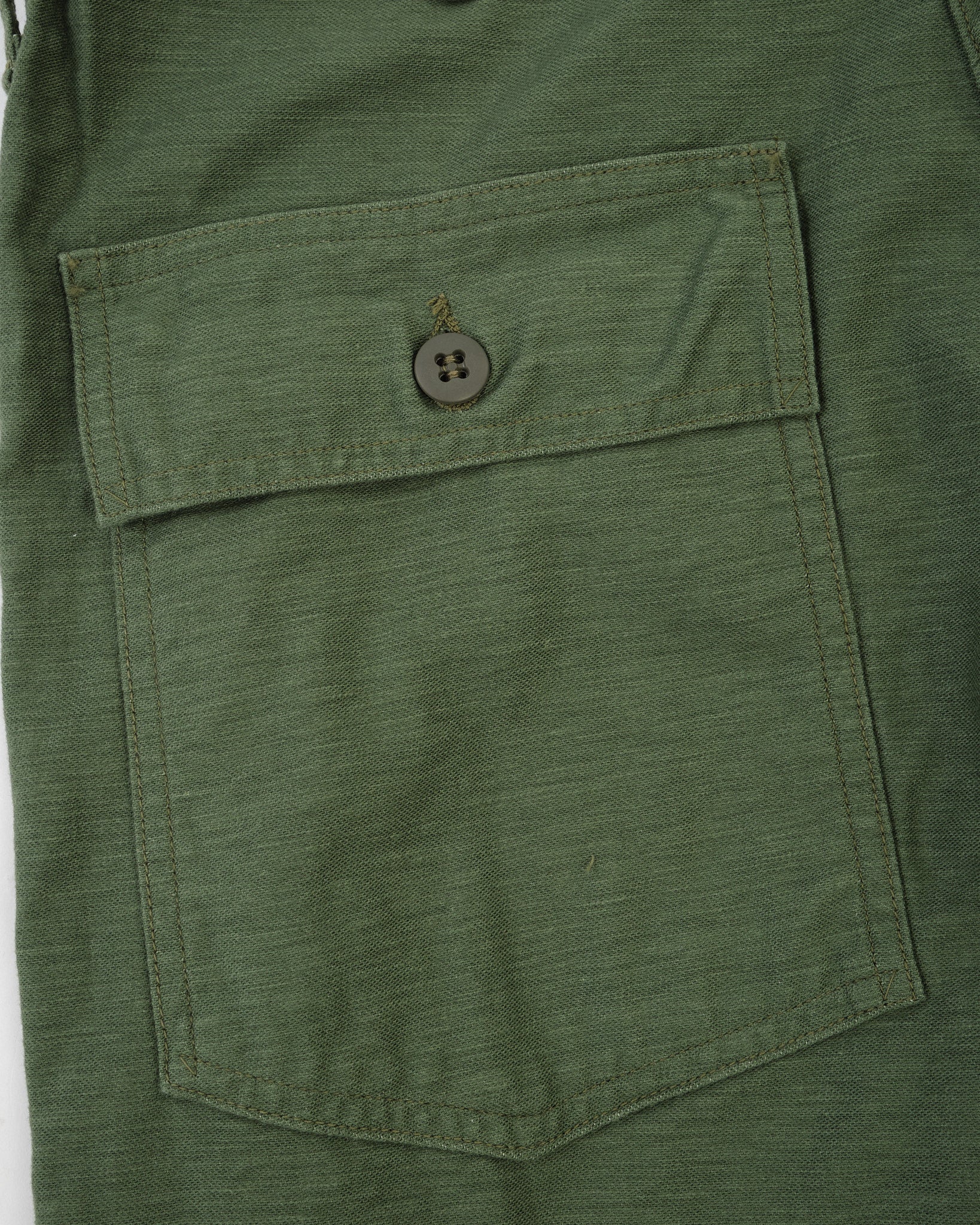 U.S Army Fatigue Pants Regular Fit Green by orSlow - Meadow