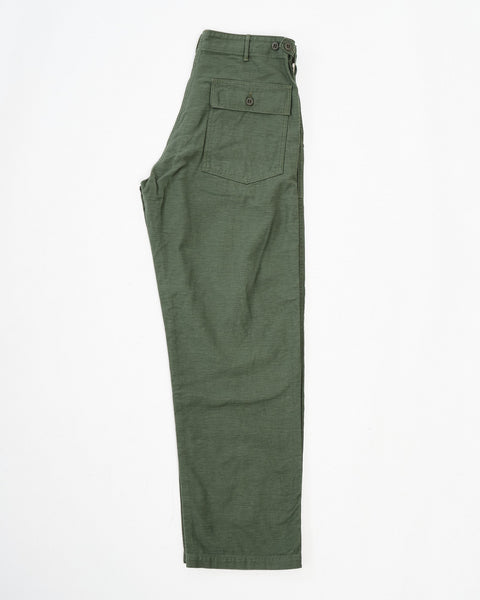 【BEAMS別注】orSlow / U.S ARMY FATIGUE PANTS U.S Army Fatigue Pants Regular Fit Green by orSlow - Meadow