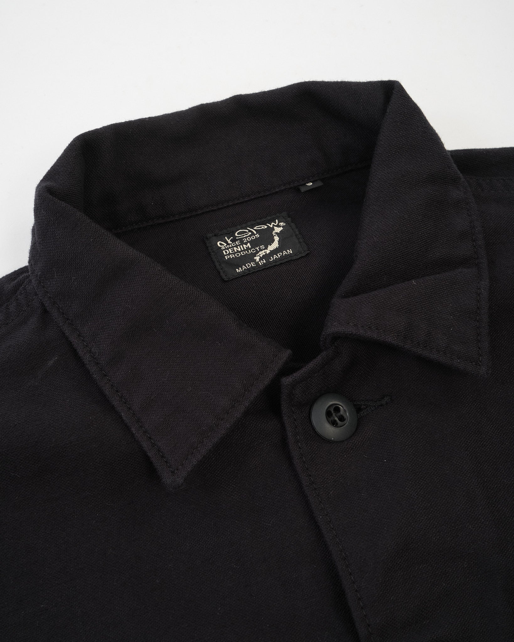 US Army Fatigue Shirt Black by orSlow - Meadow