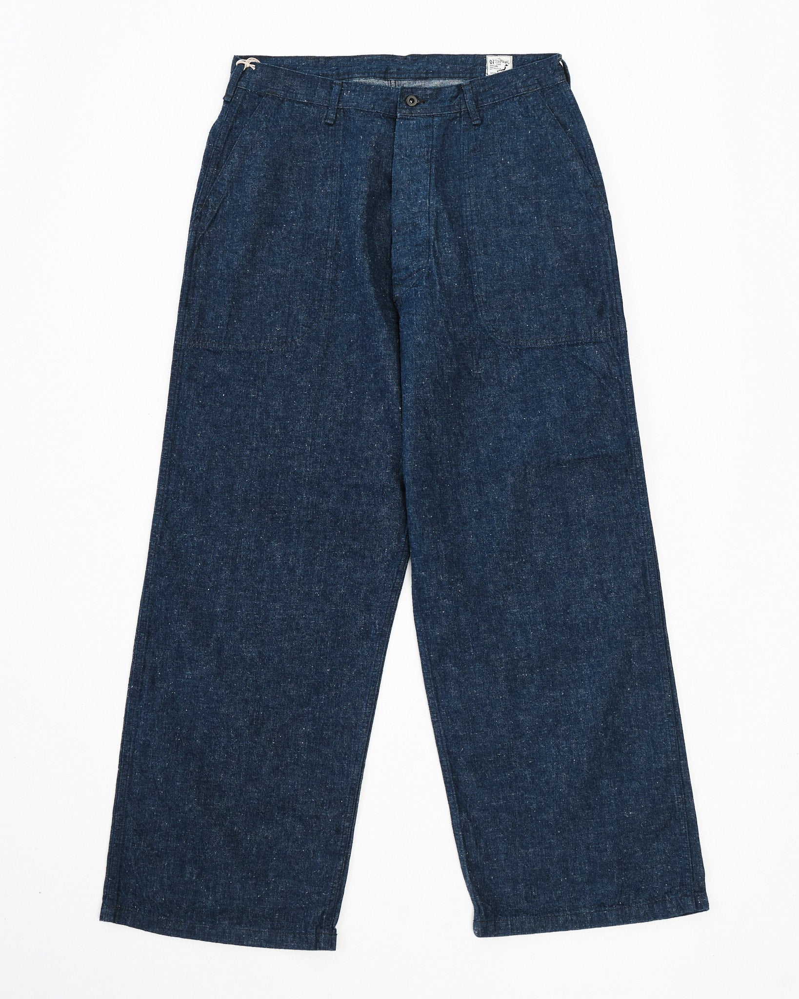 US Navy Utility Pants One Wash by orSlow - Meadow