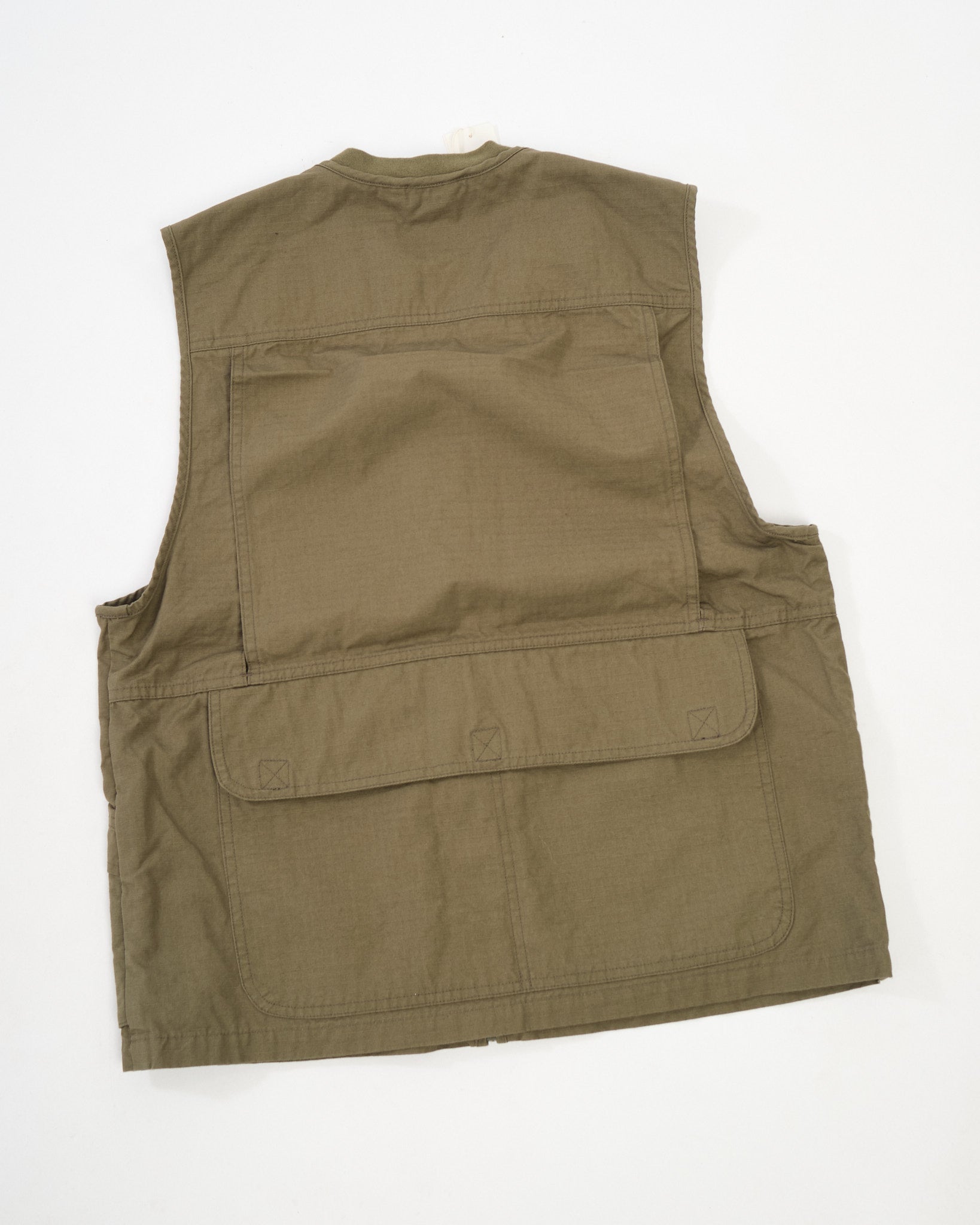 Utility Vest Army Green by orSlow - Meadow