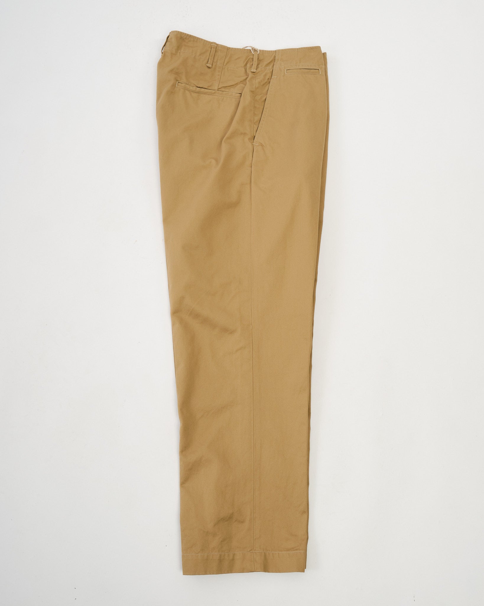 VINTAGE FIT ARMY TROUSERS DARK KHAKI by orSlow - Meadow