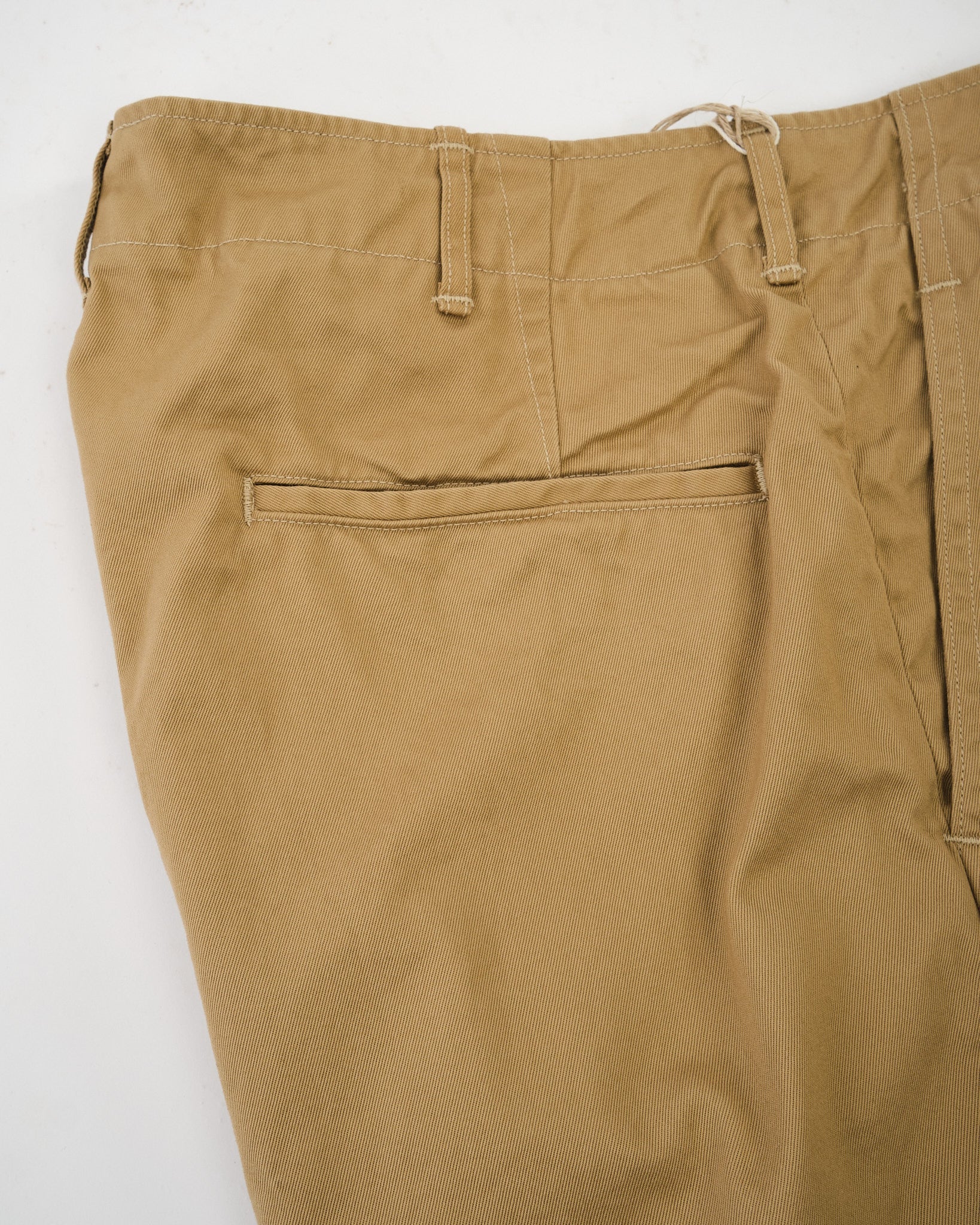 VINTAGE FIT ARMY TROUSERS DARK KHAKI by orSlow - Meadow