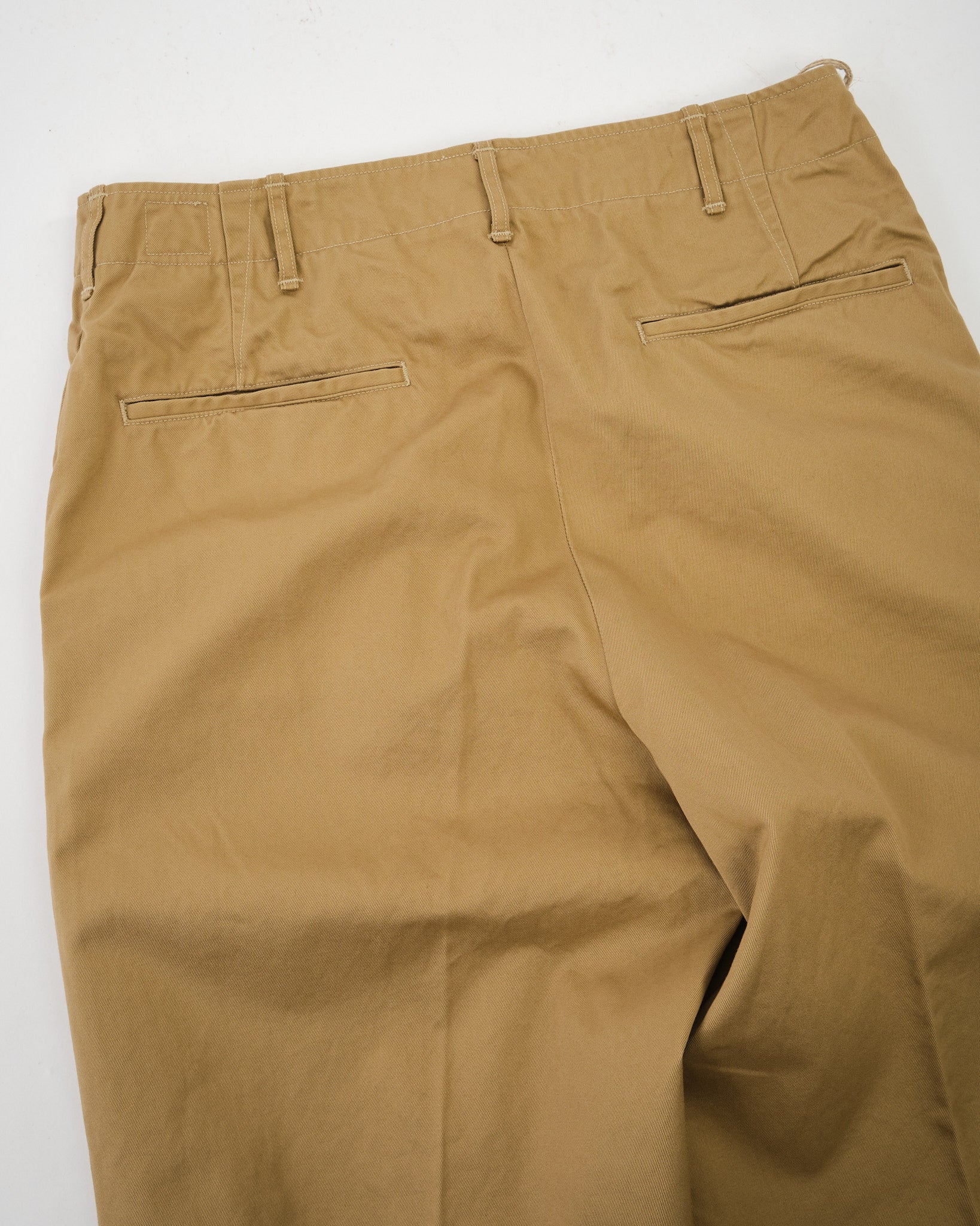 未使用 orslow vintage fit army trousers 3 VINTAGE FIT ARMY TROUSERS DARK KHAKI by orSlow - Meadow