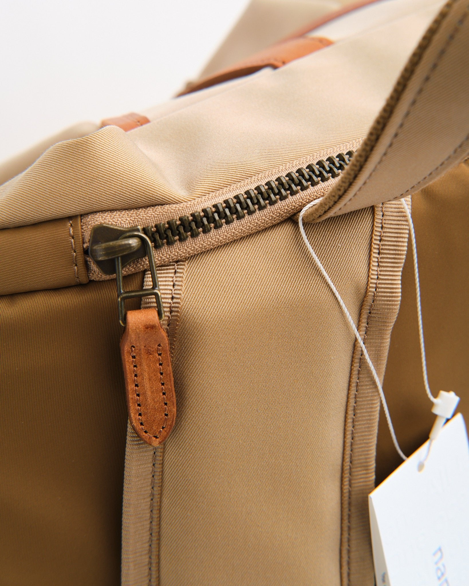 Water Repellent Back Pack Beige by Nanamica - Meadow