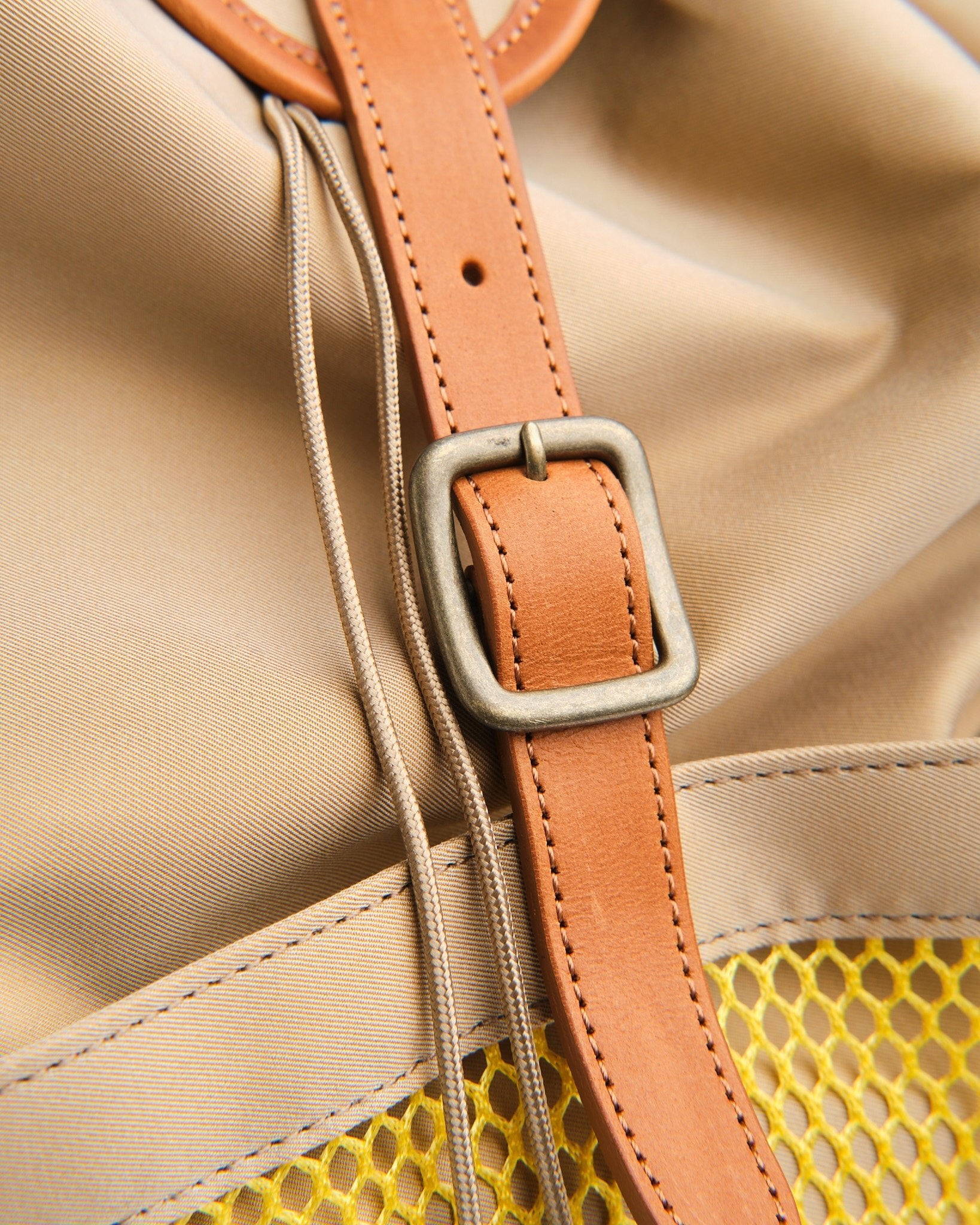 Water Repellent Back Pack Beige by Nanamica - Meadow Water Repellent Back Pack Beige by Nanamica - Meadow