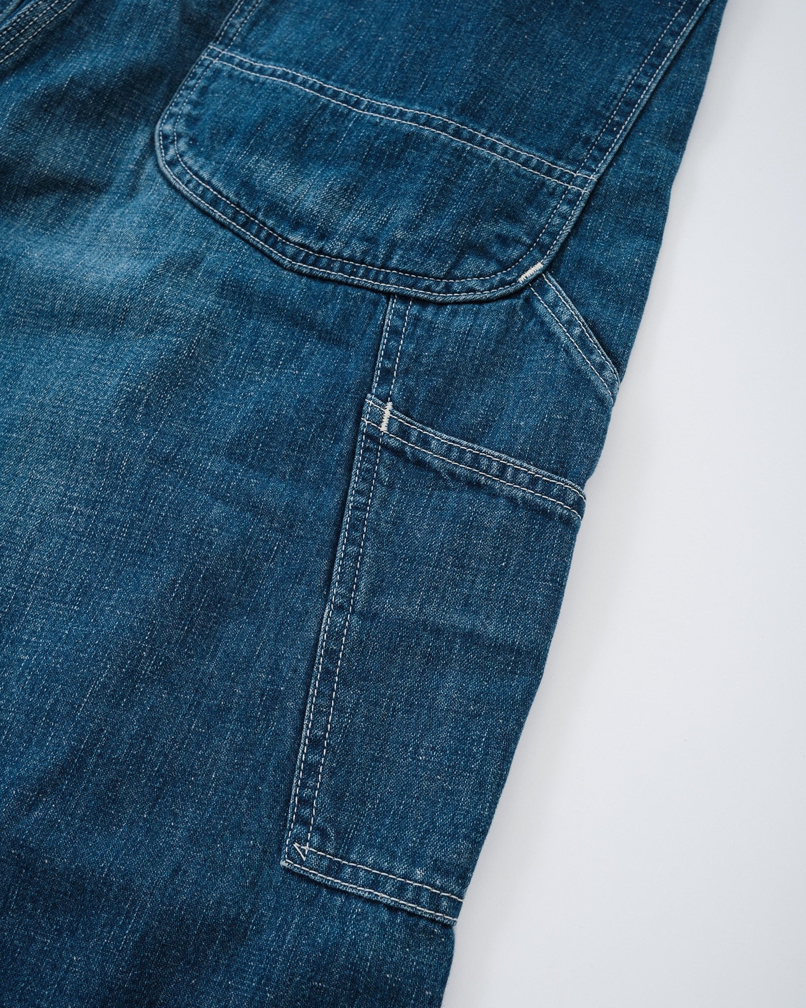 WIDE FIT 30'S PAINTER PANTS DENIM USED