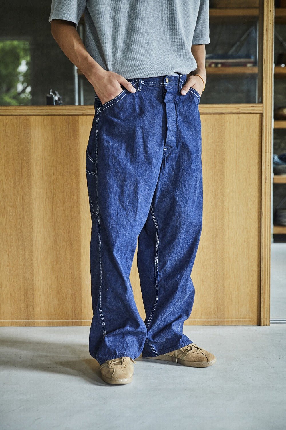 Wide Fit 30's Painter Pants One Wash