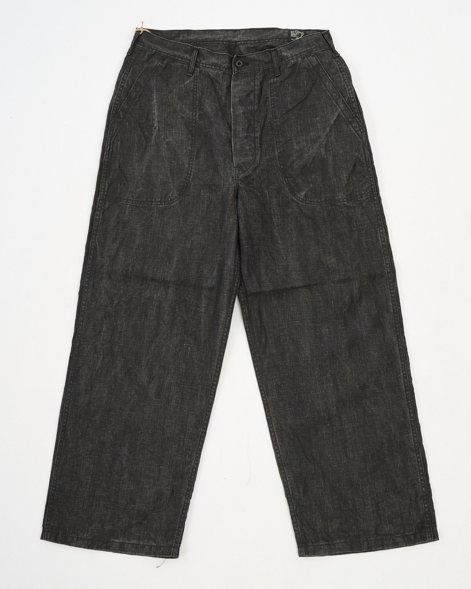メンズ SUMARI シュマリ USAF UTILITY TROUSERS パンツ 黒系
