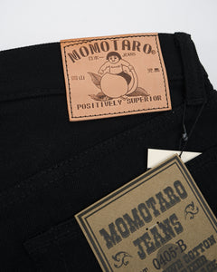 0405-B 15.7 oz Zimbabwe Cotton Black High Tapered Jeans from Momotaro Jeans - photo №4. New Jeans at meadowweb.com