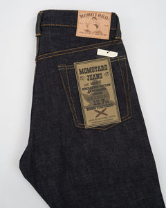 0405-V 15.7 oz Zimbabwe Cotton High Tapered Jeans from Momotaro Jeans - photo №2. New Jeans at meadowweb.com