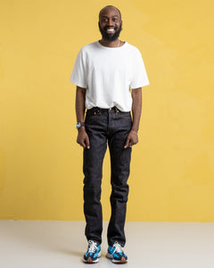 0605-SP 15.7 oz Zimbabwe Cotton GTB Natural Tapered Jeans from Momotaro Jeans - photo №3. New Jeans at meadowweb.com