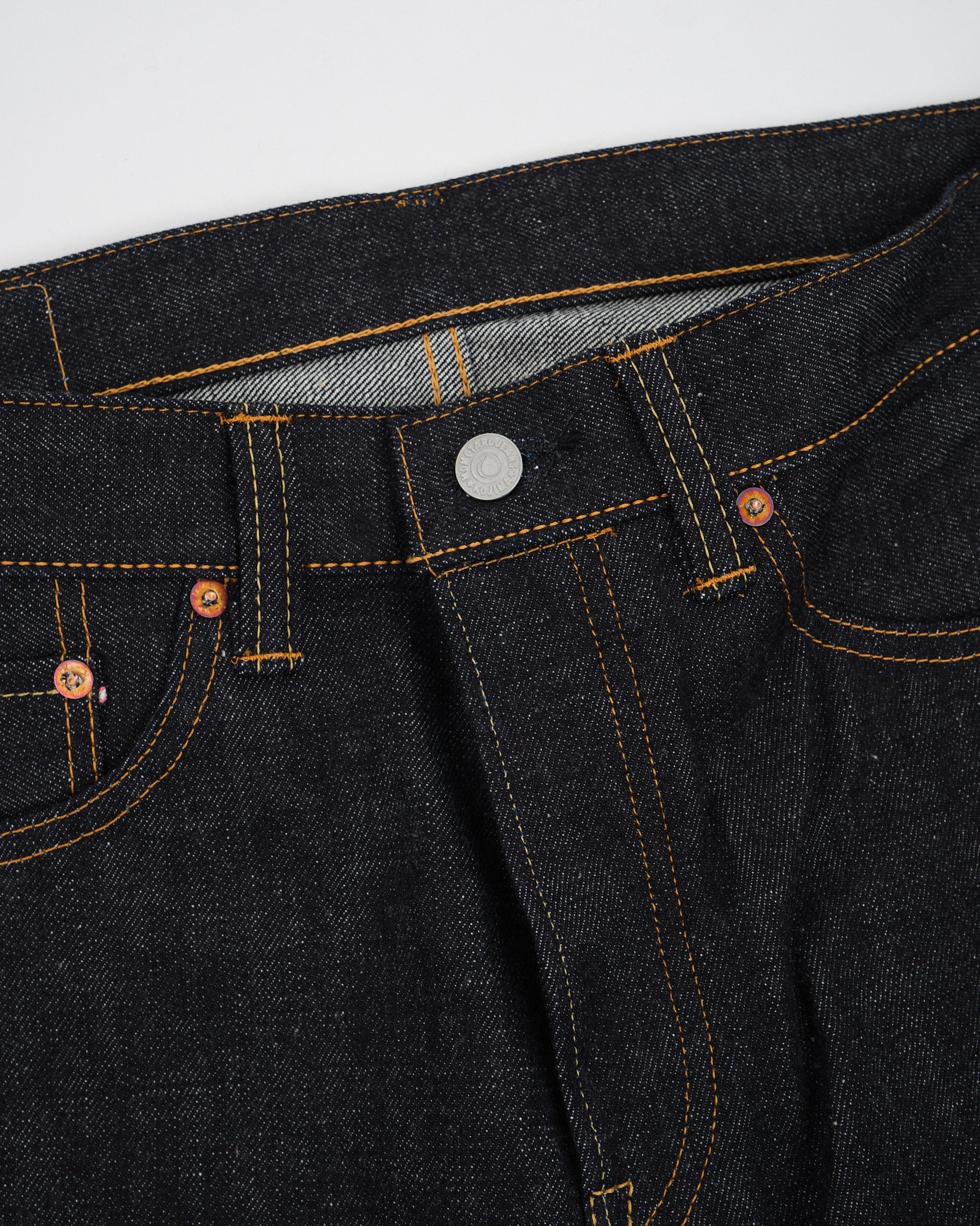 0605-V Natural Tapered 15.7 oz by Momotaro Jeans - Meadow
