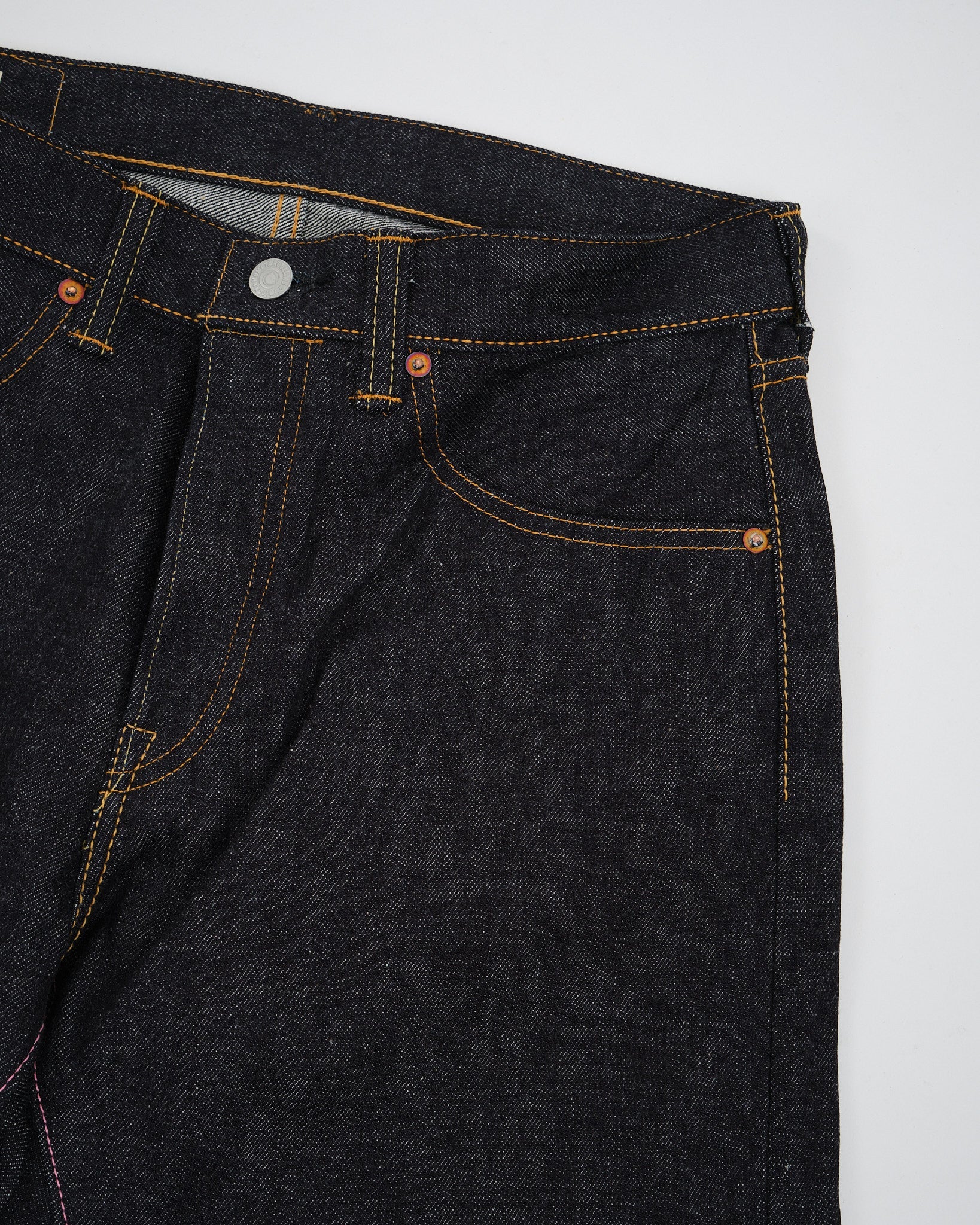 0605-V Natural Tapered 15.7 oz by Momotaro Jeans - Meadow
