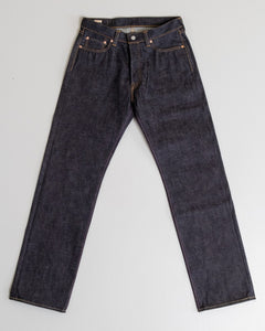 0906-V 15.7 oz Zimbabwe Cotton Wide Straight Jeans from Momotaro Jeans - photo №5. New Jeans at meadowweb.com