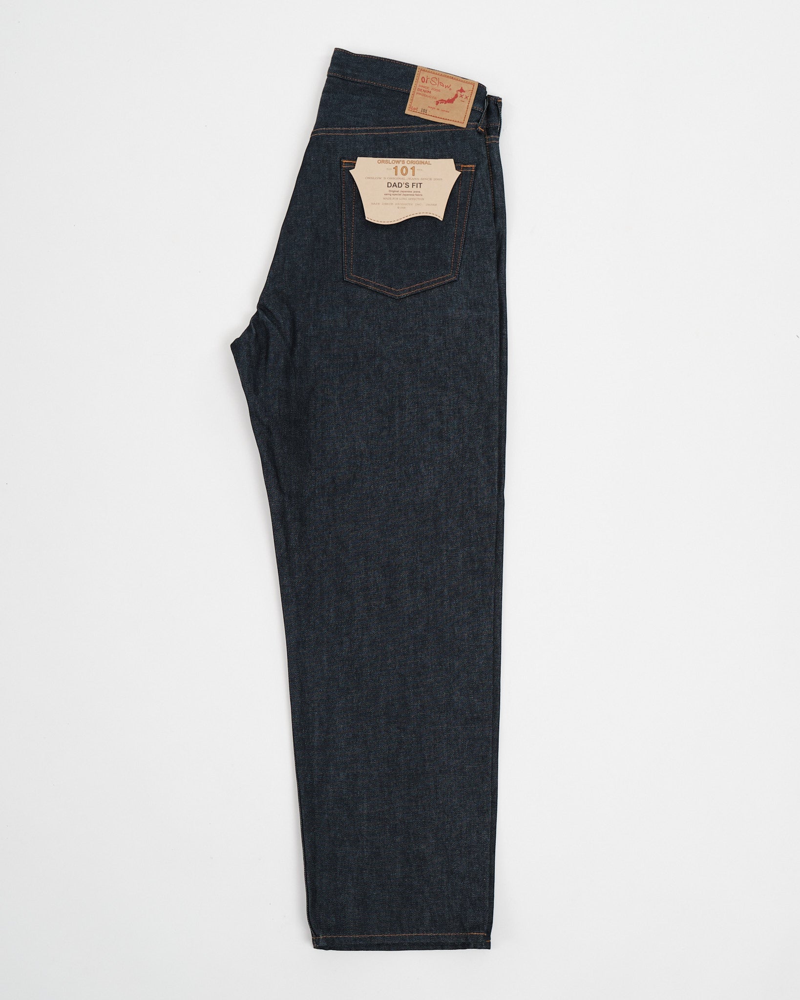 101 DAD'S FIT DENIM PANTS RIGID by orSlow ▶️ Meadow Store