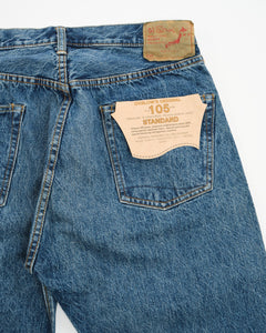 105 Standard Fit 5 Pocket Denim 2 Year Wash from orSlow - photo №12. New Jeans at meadowweb.com