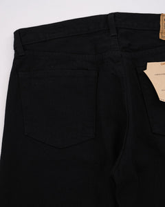 107 IVY FIT BLACK DENIM from orSlow - photo №11. New Jeans at meadowweb.com