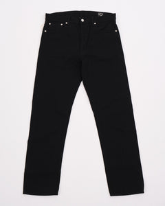 107 IVY FIT BLACK DENIM from orSlow - photo №5. New Jeans at meadowweb.com