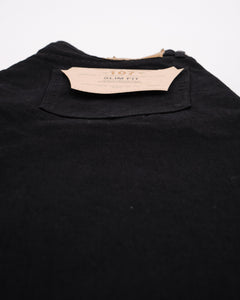 107 IVY FIT BLACK DENIM from orSlow - photo №4. New Jeans at meadowweb.com