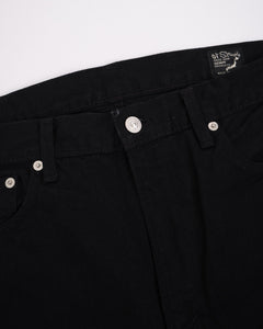 107 IVY FIT BLACK DENIM from orSlow - photo №7. New Jeans at meadowweb.com