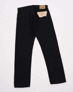 107 IVY FIT BLACK DENIM from orSlow - photo №9. New Jeans at meadowweb.com