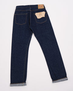 107 IVY FIT SELVEDGE DENIM ONE WASH from orSlow - photo №12. New Jeans at meadowweb.com