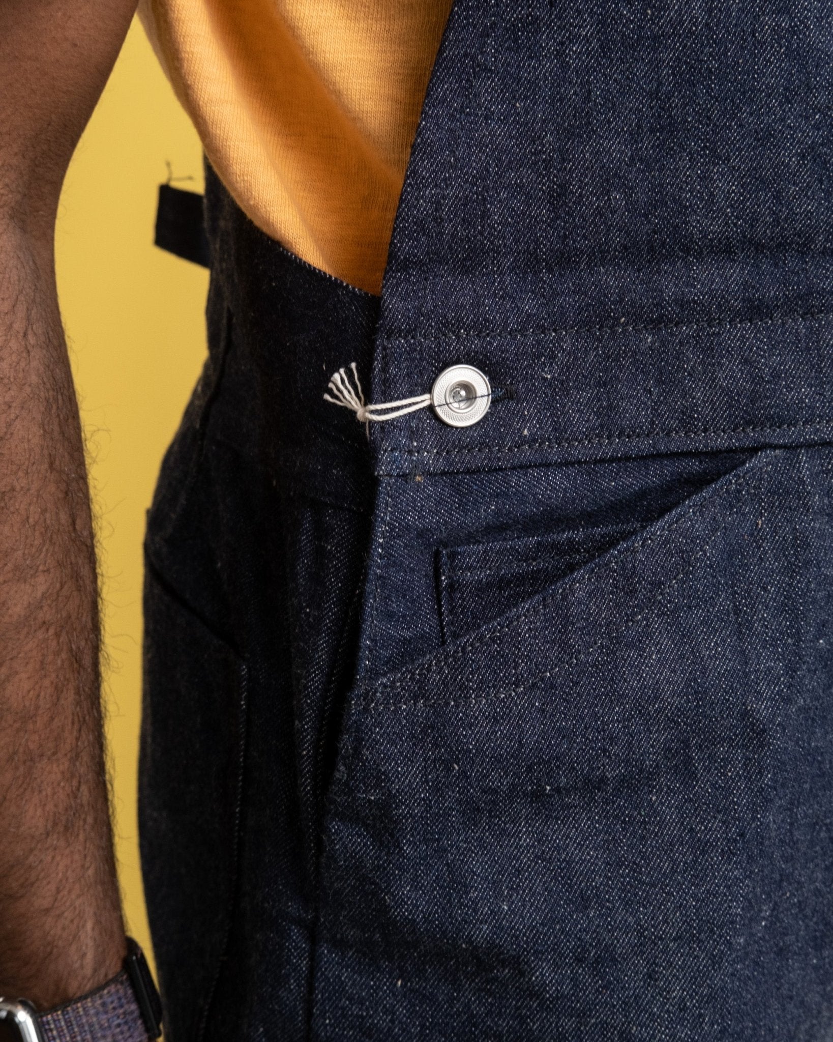 1220 Turn of Century Denim Overall 10 Oz One Wash by Warehouse