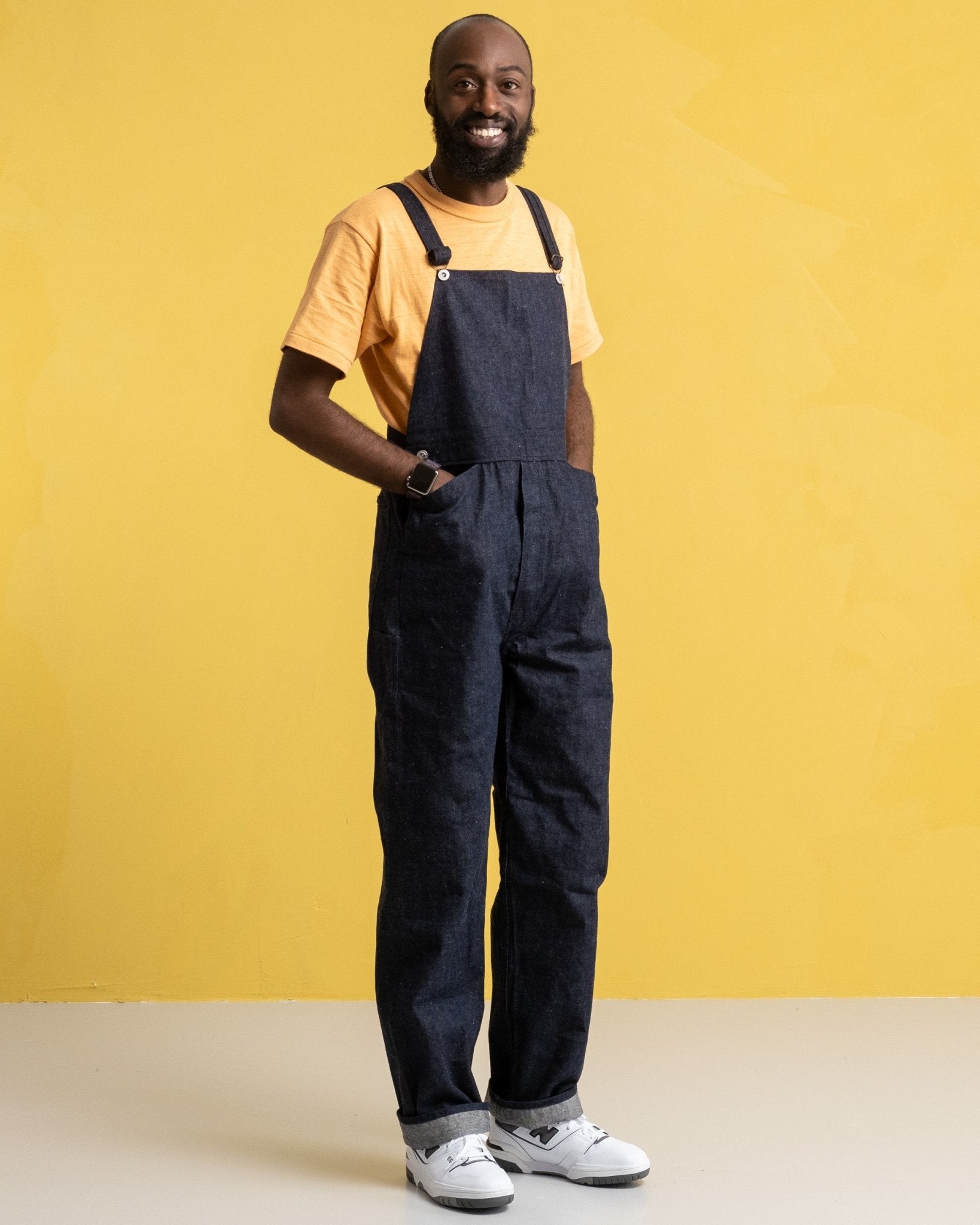 1220 Turn of Century Denim Overall 10 Oz One Wash - Meadow