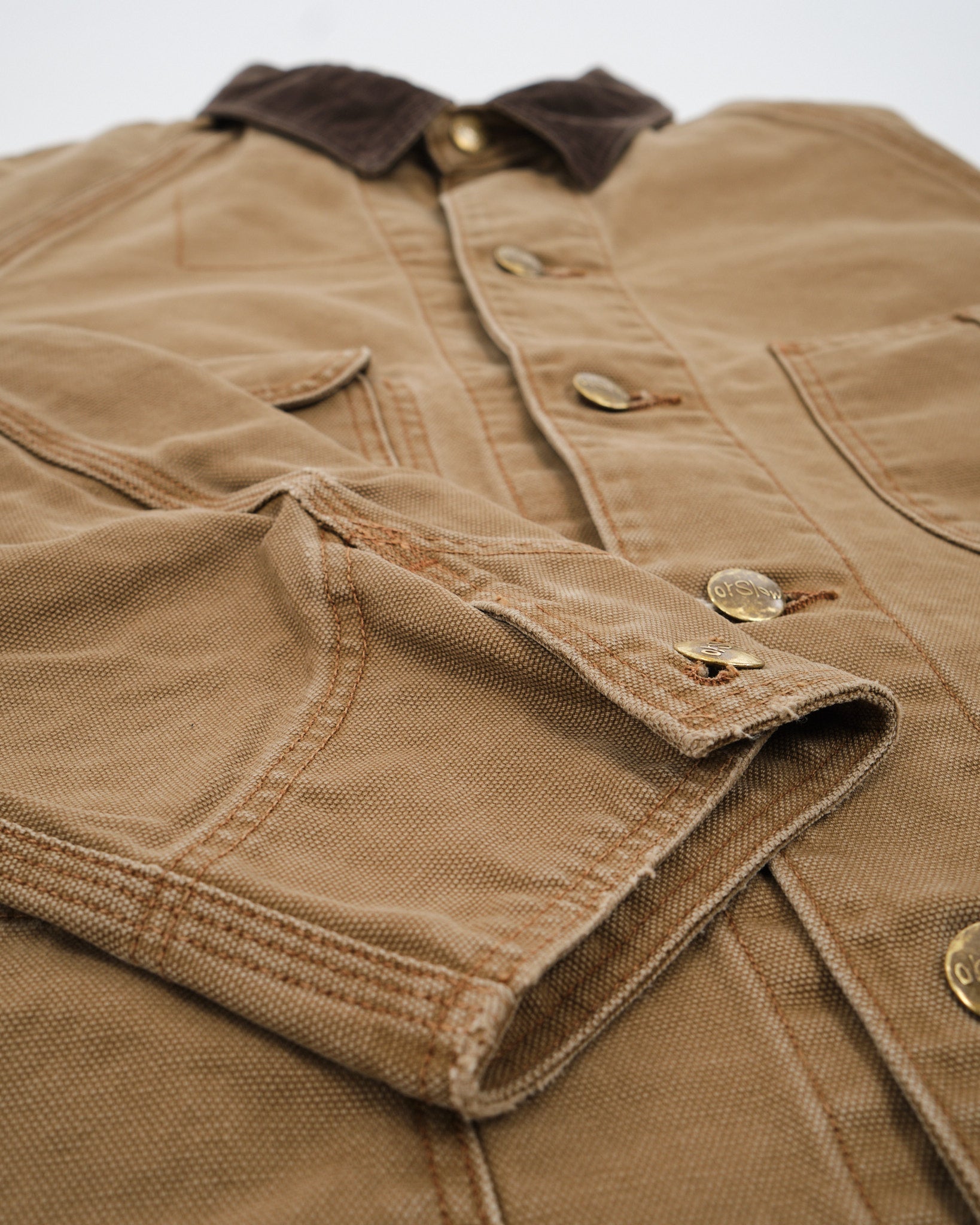 1950'S BROWN DUCK COVERALL - Meadow
