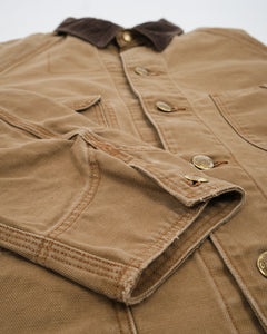 1950'S BROWN DUCK COVERALL from orSlow - photo №7. New Jackets at meadowweb.com
