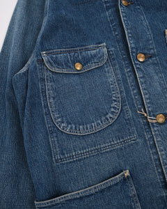 1950'S COVERALL DENIM USED WASH from orSlow - photo №5. New Jackets at meadowweb.com