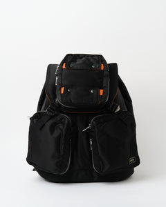 Tanker Rucksack Black + from Porter by Yoshida - photo №1. New Bags at meadowweb.com
