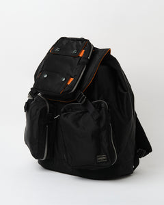 Tanker Rucksack Black + from Porter by Yoshida - photo №2. New Bags at meadowweb.com