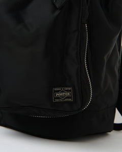 Tanker Rucksack Black + from Porter by Yoshida - photo №5. New Bags at meadowweb.com