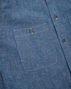 3044 USN Chambray Shirt Sax from Warehouse & Co - photo №2. New Shirts at meadowweb.com