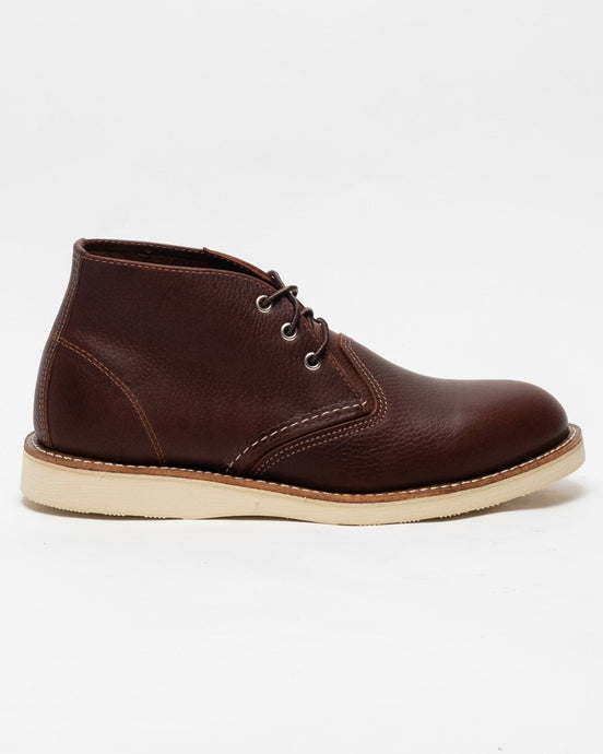 3141 Work Chukka Brial Oil Slick Leather - Meadow