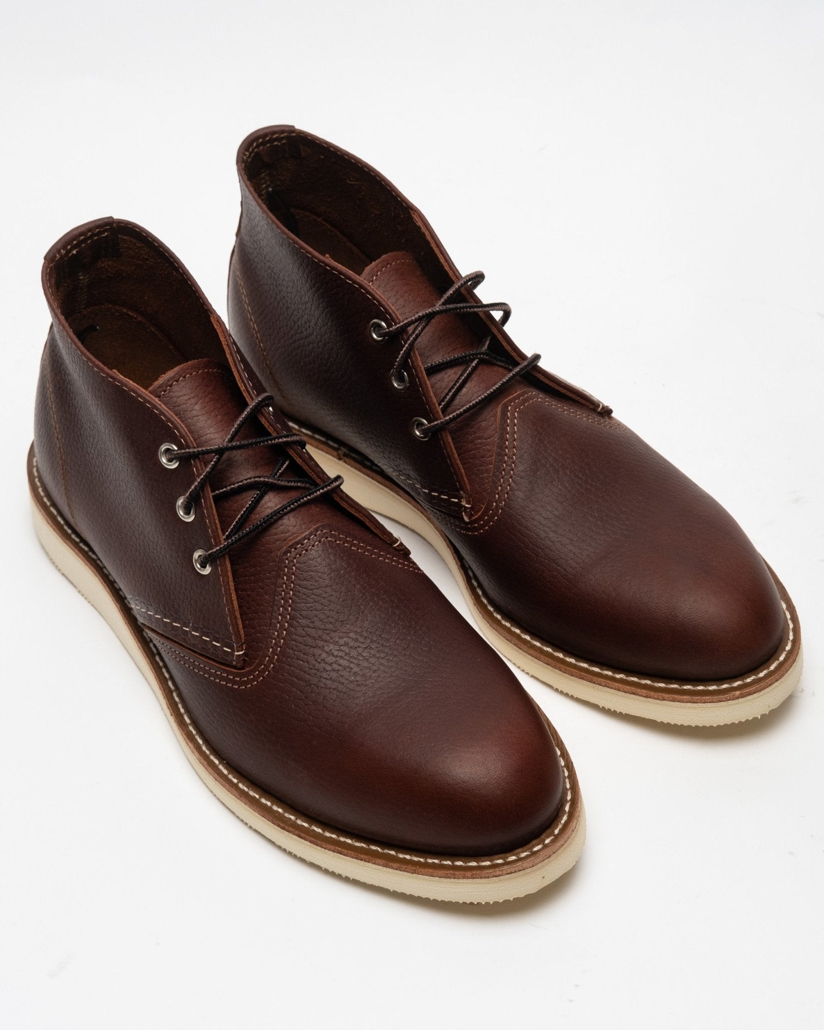 3141 Work Chukka Brial Oil Slick Leather - Meadow