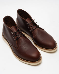 3141 Work Chukka Brial Oil Slick Leather from Red Wing Shoes - photo №8. New Footwear at meadowweb.com