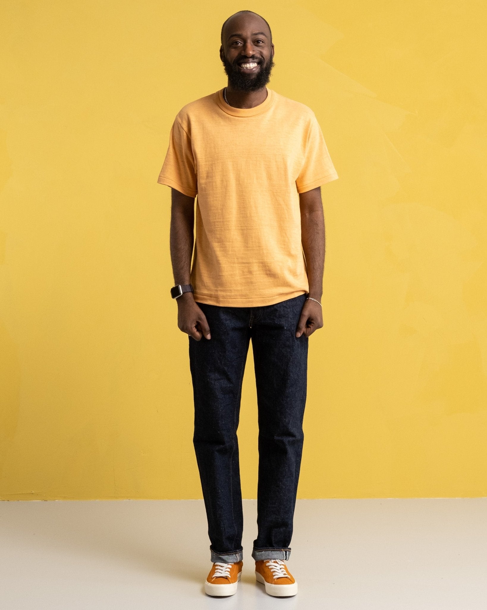4601 Plain T-shirt Orange - Meadow
