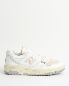 550 White / Cream BB550PWG from New Balance - photo №1. New Footwear at meadowweb.com