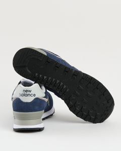 574 Navy / White ML574EVN from New Balance - photo №5. New Footwear at meadowweb.com