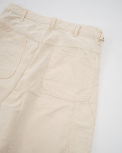 60'S PAINTER PANTS ECRU from orSlow - photo №9. New Trousers at meadowweb.com