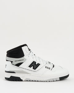 650 White / Black BB650RCE from New Balance - photo №1. New Footwear at meadowweb.com