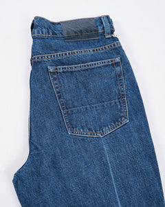 70s Cut Mid Blue Crease Denim from Our Legacy - photo №3. New Jeans at meadowweb.com