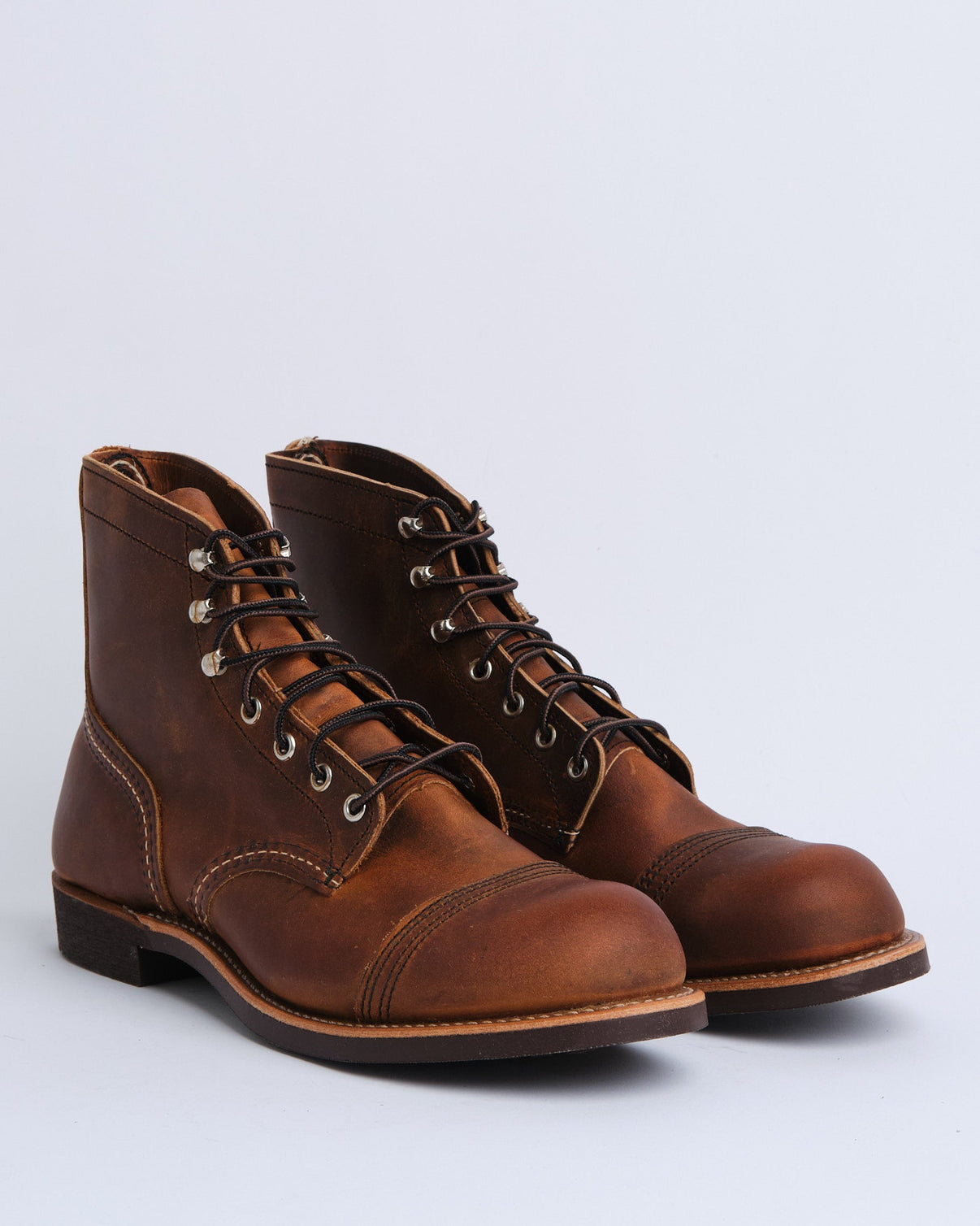 RED WING SHOES | 8085 Iron Ranger in Copper Rough & Tough | MEADOW